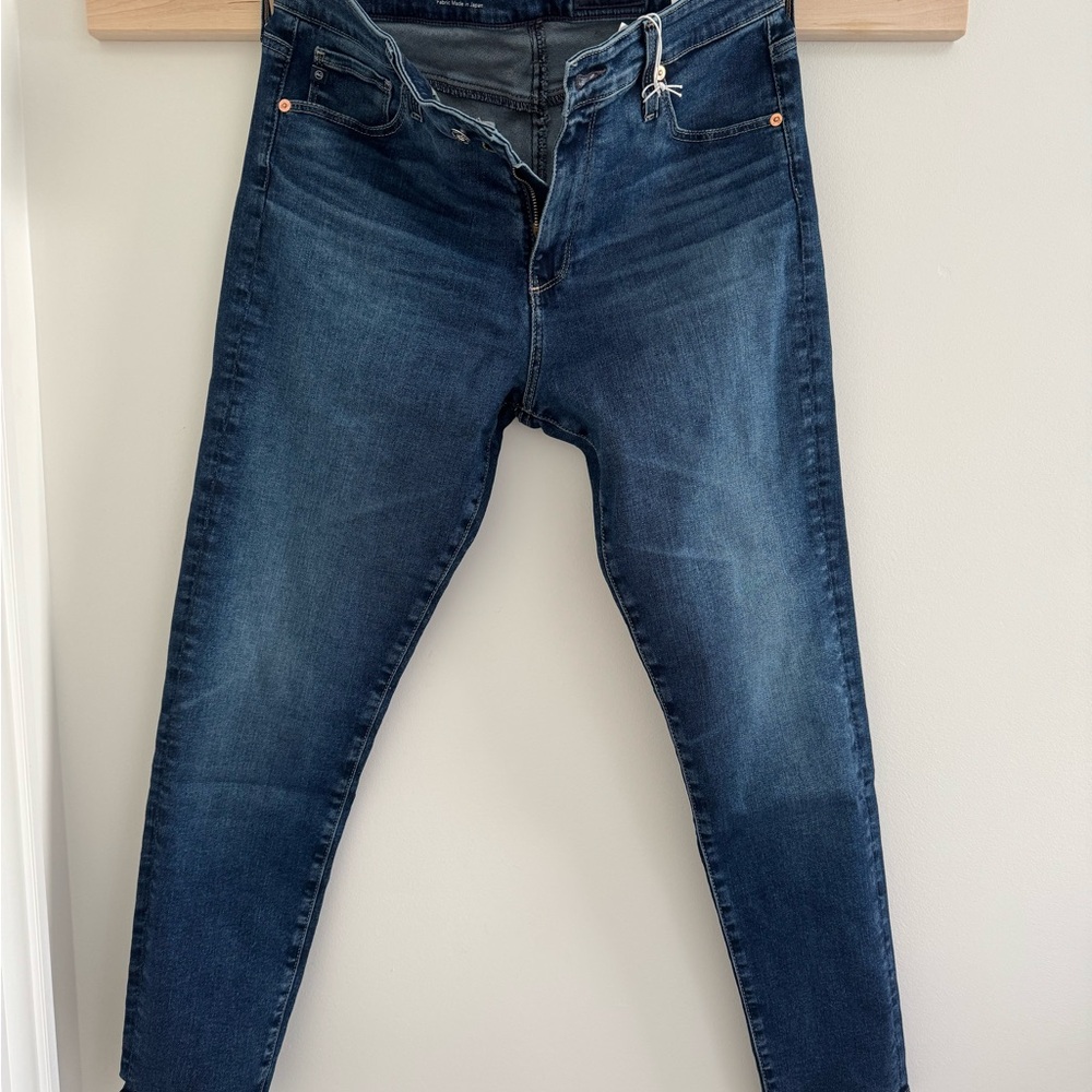 NWT AG Farrah Ankle Jeans - Deep Blue - Picture 2 of 2